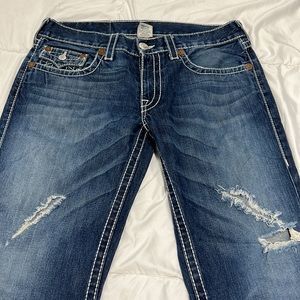 Men’s gently used to religion jeans size 36 x 34